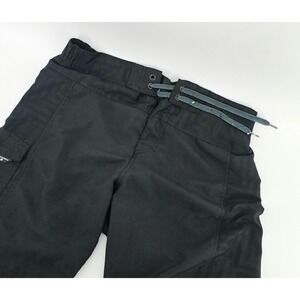 Ocean Current Cargo Lined Swim Trunks Mens Size Large Black Surf Beachwear